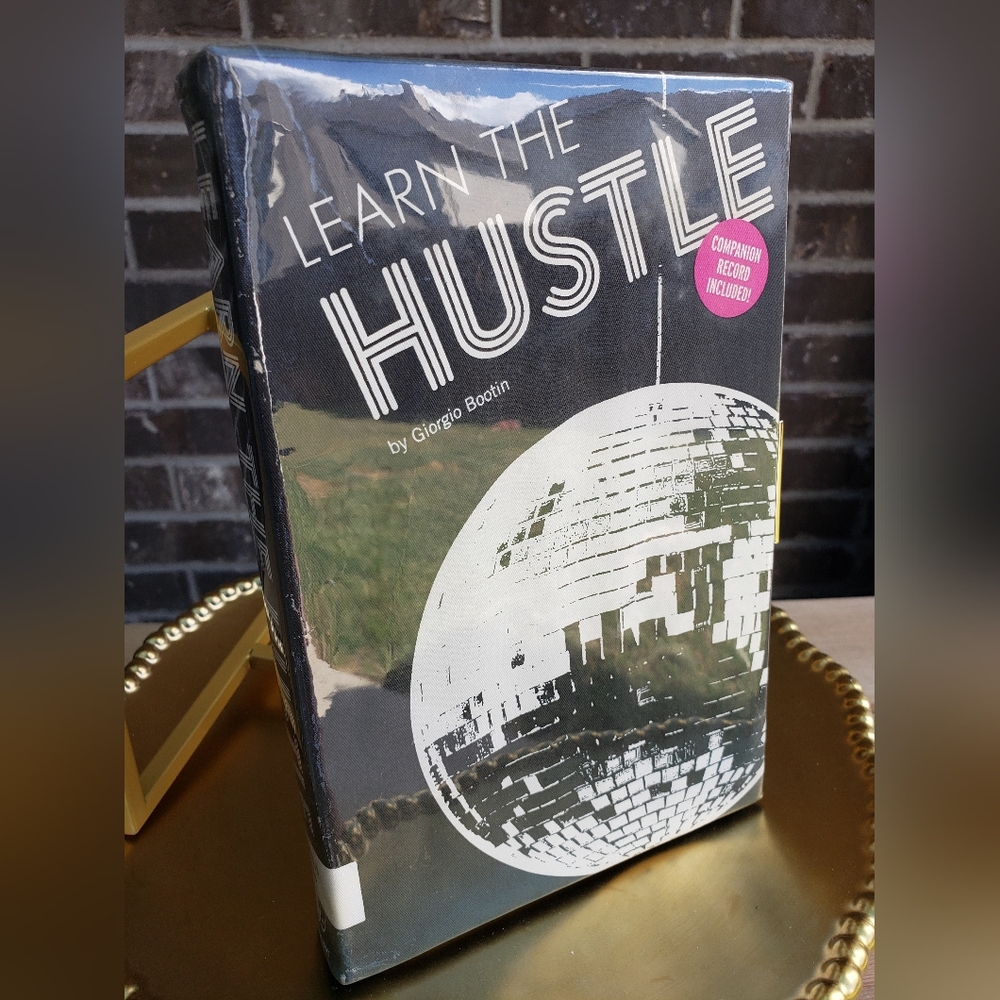 Kate Spade NWOT "Learn The Hustle" Book Clutch Emanuelle Disco Map